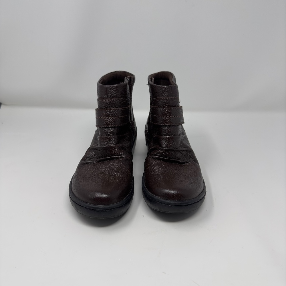 Clarks Women's Un Loop Top Dark Brown Ankle Boots